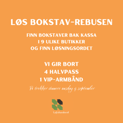 Konkurranse nettside Lofotsenteret